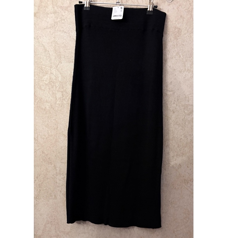Free People Ribbed Midi Skirt - Picture 2 of 6